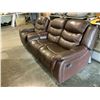 Image 2 : 2 PIECE RECLINING LOVESEAT & CHAIR SET WITH CUSHIONS (CHAIR HAS TEAR ON BACK)