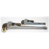 Image 1 : RIGID ALUMINUM 24" & 14" PIPE WRENCHES