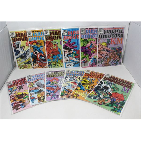 MARVEL UNIVERSE #1 TO #12