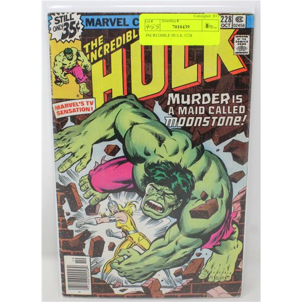 INCREDIBLE HULK #228