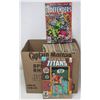 Image 1 : BOX WITH 100+ ASSORTED COMICS
