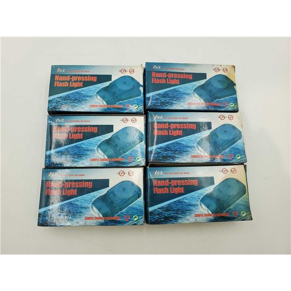 Hand-Pressing Flash Light (6ct)