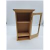 Image 2 : Small Wooden Cabinet with Shelf