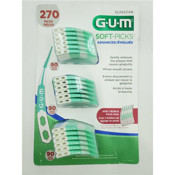 Gum Soft Picks Advanced Picks (270 picks)