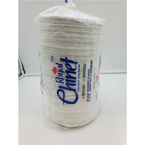 Royal Chinet Dessert Plates- Extra Strong (228)