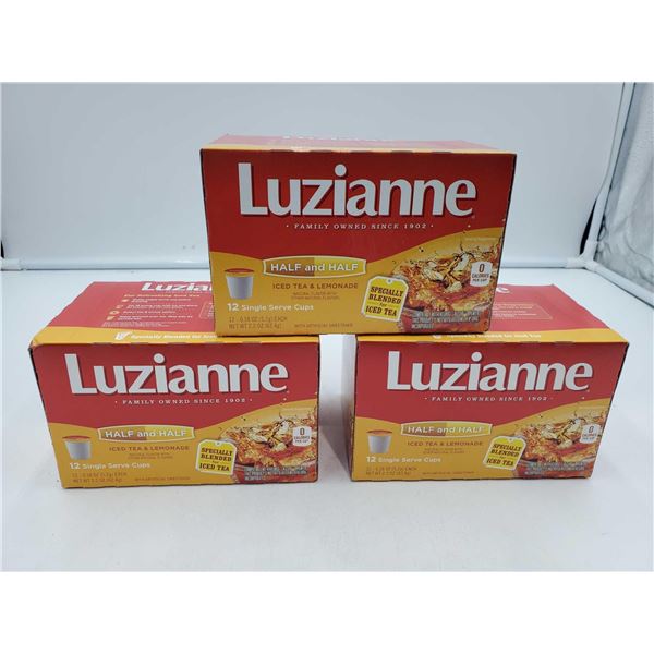 Luzianne Iced Tea & Lemonade (3 x 12 Cups)