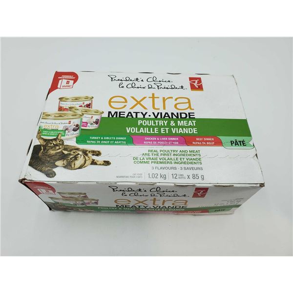 Extra Meaty Poultry and Meat Assorted Cat Wet Food (12 x 85g)