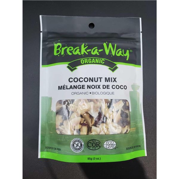 Break-a-Way Organic Coconut Trail Mix 85g