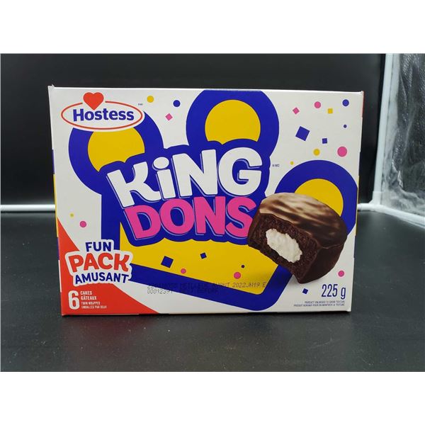 Hostess King Don Snack Cakes 225g (6 Cakes)