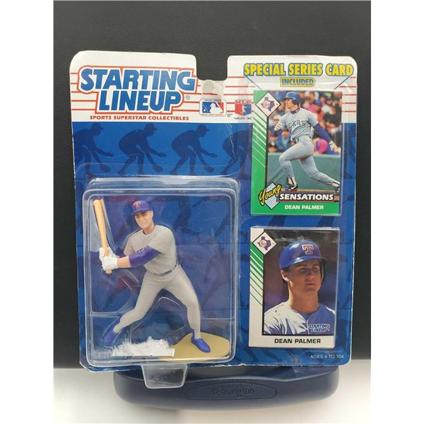 Vintage New Starting Lineup 1993 Dean Palmer Trading Card & Figurine