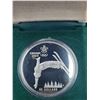 Image 1 : Vintage 1988 Calgary Winter Olympics Commemorative Ski Jump $20 Silver Coin