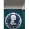 Image 2 : Vintage 1988 Calgary Winter Olympics Commemorative Ski Jump $20 Silver Coin