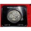 Image 1 : Royal Canadian Mint - 1870-1970 Manitoba Cased Canada dollar Coin