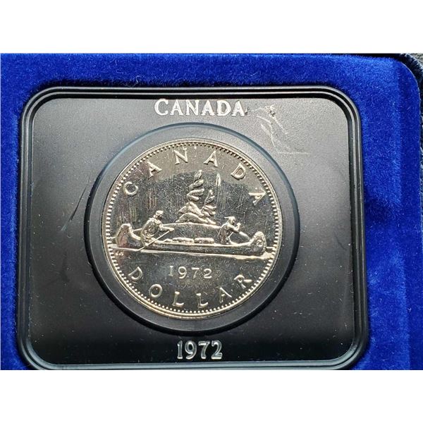 Royal Canadian Mint - 1972 Cased Canada dollar Coin