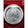 Image 2 : Royal Canadian Mint - PROOF LIKE encapsulated 1981 Canada Canoe Dollar Coin in Case