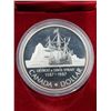 Image 1 : Royal Canadian Mint - PROOF LIKE encapsulated 1587-1987  Detroit de Davis Strait Canada Dollar Coin 