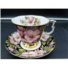 Image 1 : Royal Albert Provincial Flowers Alberta Rose Tea cup with saucer
