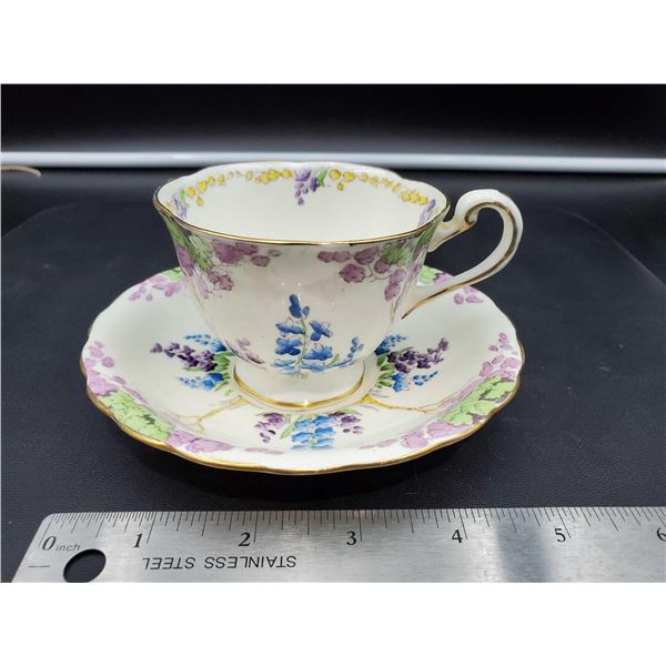 Blue Bell Wood New Chelsea Bone China Tea cup with saucer