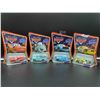 Image 1 : Lot of 4 Assorted Disney Cars collectibles packaged