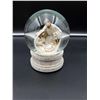 Image 1 : Glass Globe Musical Ornament Joseph & mary