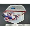 Image 1 : McFarlane Premium On Ice Hockey Figurine - Mike Richter - includes net with water bottle