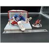 Image 2 : McFarlane Premium On Ice Hockey Figurine - Nikolai Khabibulin - includes net with water bottle and m