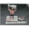 Image 1 : McFarlane Premium On Ice Hockey Figurine - Martin Brodeur Devil holding Cup - includes mini Figure