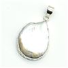 Image 3 : Silver Pearl(15.5ct) Habd Made Pendant (~weight 9.6g)