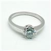 Image 1 : Silver Moisanite(1.15ct) Rhodium Plated Mens Ring Ring (~weight 3.95g)