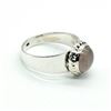 Image 2 : Silver Rose Quartz(2.9ct) Hand Made Mens Ring Ring (~weight 5.25g)