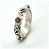 Image 2 : Silver Multi Colour Gem Stone(0.9ct) Hand Made Mens Ring Ring (~weight 3.45g)