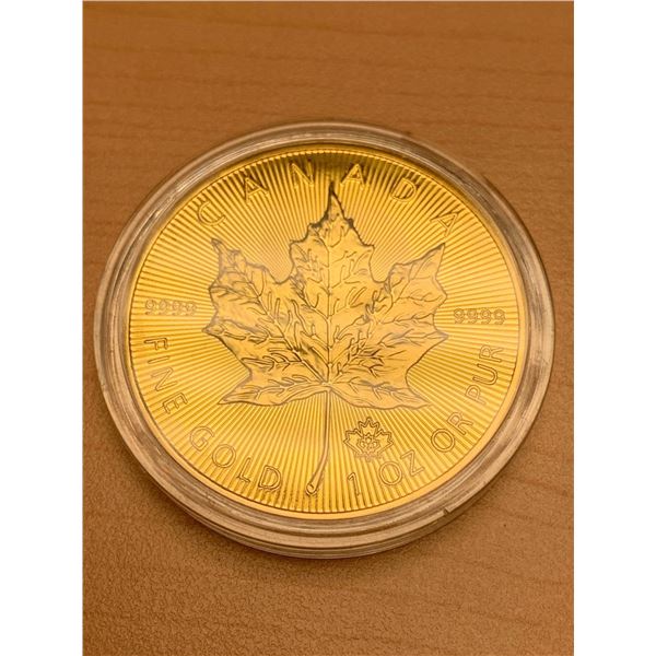 Canada 2016 .9999 1 OZ New Encapsulated Gold Coin - COPY