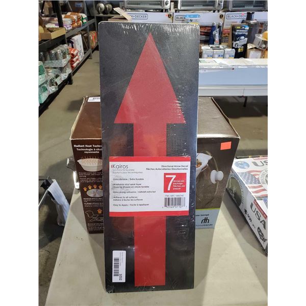 New Directional Adhesive Floor Arrows  Pack of 7