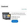 Image 1 : New Cestovet HD 1080 Aftermarket Back up Camera,  7" Monitor and Wiring Kit