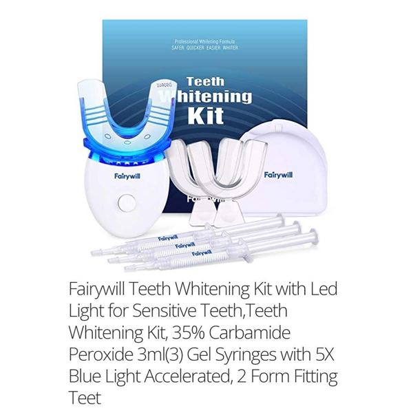 New Fairywell Teeth Whitening System