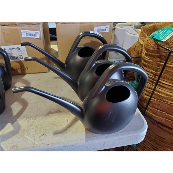 New Bloem Living 1.5L Watering Can - Black - Lot of 3