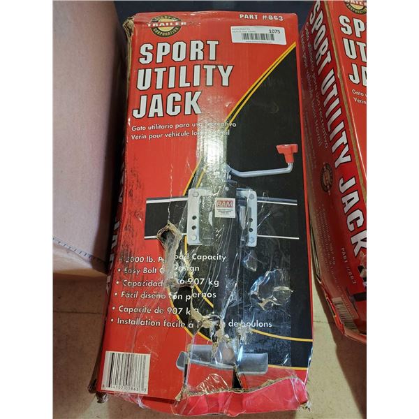 New Carry-On Trailer Sport Utility Jack - Good to 2000 Lbs