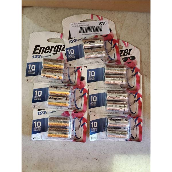 New Energizer Lithium - 12-2031 Batteries - Lot of 7 Packs of 2