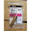 Image 3 : New Watts Brass Pipe Nipples 1/4"x 2" - Lot of 12 Boxes, 5 per box