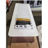 Image 1 : New Imperial 4"x12" Floor Register Covers - White Plastic - Lot of 9