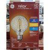 Image 2 : New GE Relax LED Comfortable Dimmable Soft White Light Bulbs Lot of 3