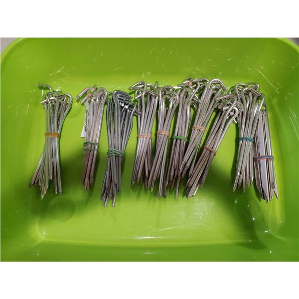 Bulk Lot of Assorted Tent Pegs