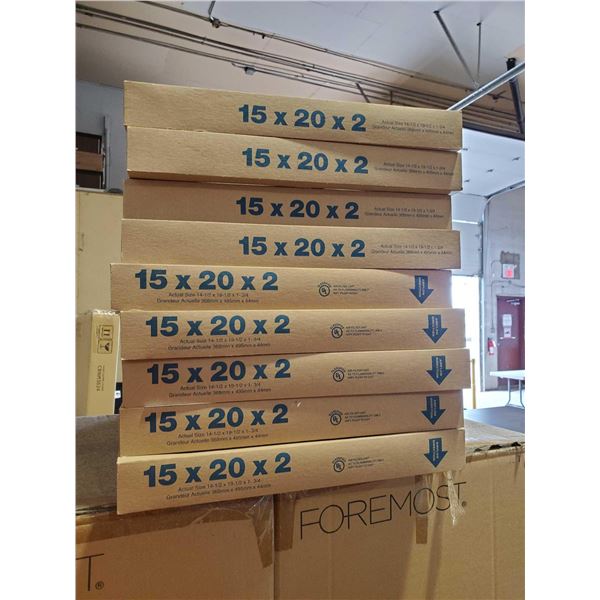 New Box of Assorted Furnace Filters