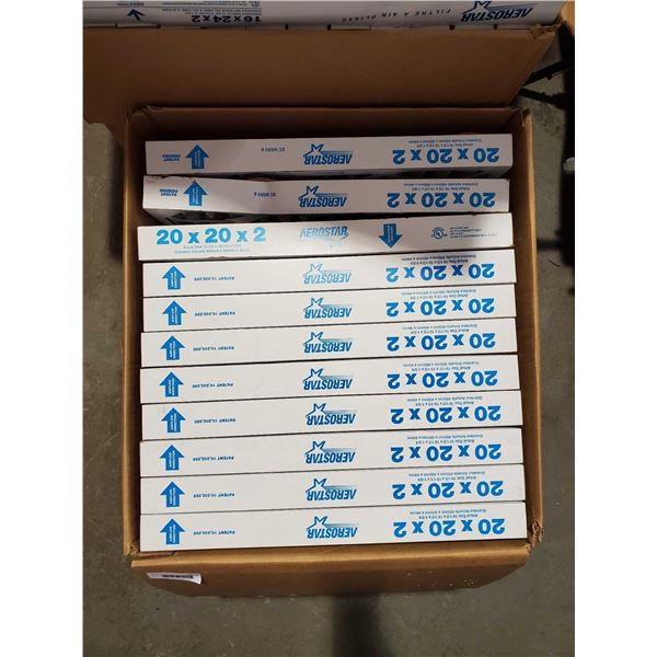 New Box of Assorted Furnace Filters