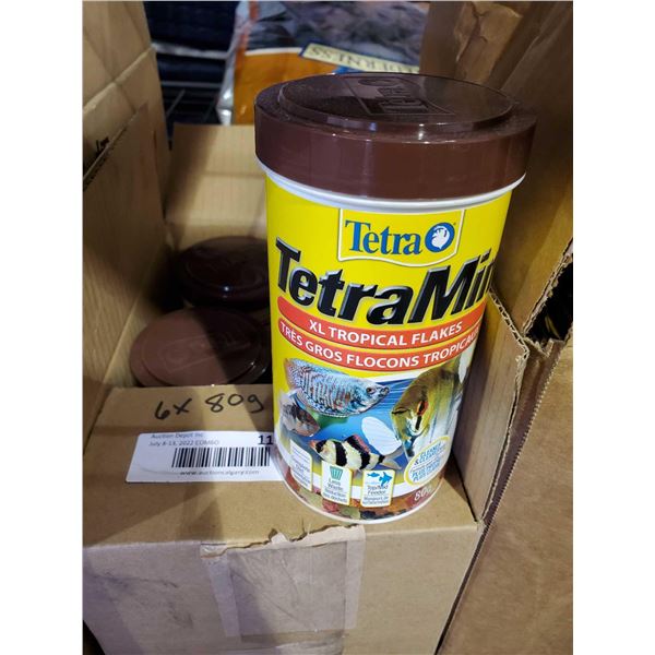 TetraMin XL Tropical Fish Flakes 6x80g