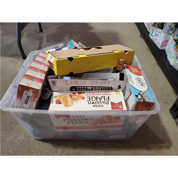 Tote Load of Grocery & Retail Goods approx value $100