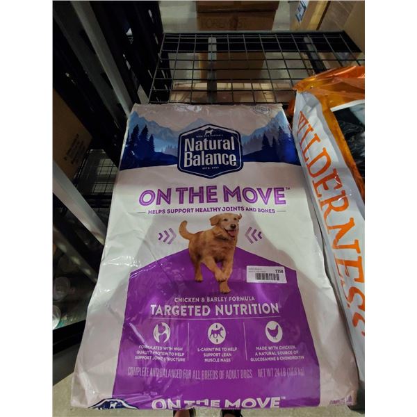 Natural Balance on the move Chicken & Barley - 24Lbs