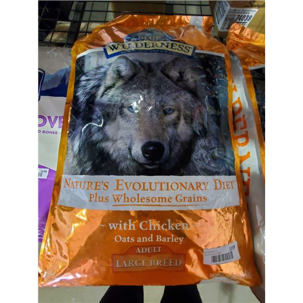 Blue Wilderness High Protein Chicken Dog Food Large Breed - 24Lbs