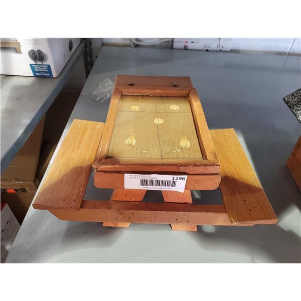 Locally Made Bird Feeder Pic Nic Table