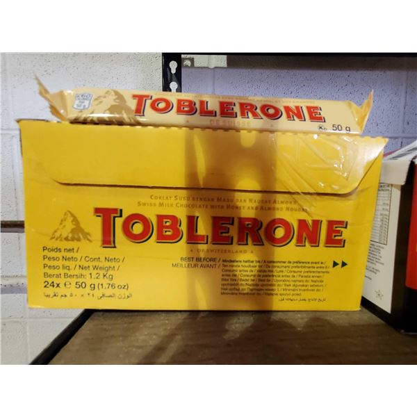 Toblerone Bars case lot of 22 x 50g